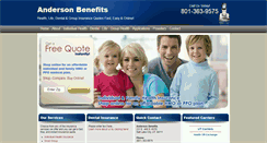 Desktop Screenshot of andersonbenefits.com